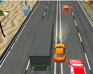 Traffic zone car racer buszos HTML5 jtk